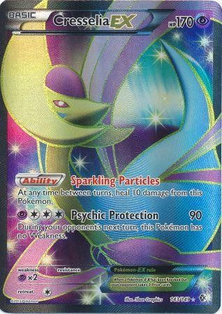 Cresselia EX 143/149 - Pokemon Boundaries Crossed Full Art Ultra Rare Card