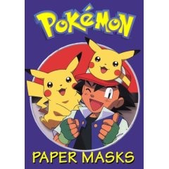 Pokemon Paper Mask Book
