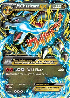 M Charizard EX 69/106 - Pokemon XY Flashfire Ultra Rare Card