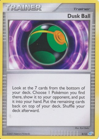 Pokemon Common Promo Single Card - Dusk Ball 9/12