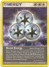 Pokemon EX Dragon Frontiers - Boost Energy Card