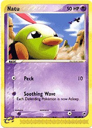 Pokemon Sandstorm Common Card - Natu 69/100