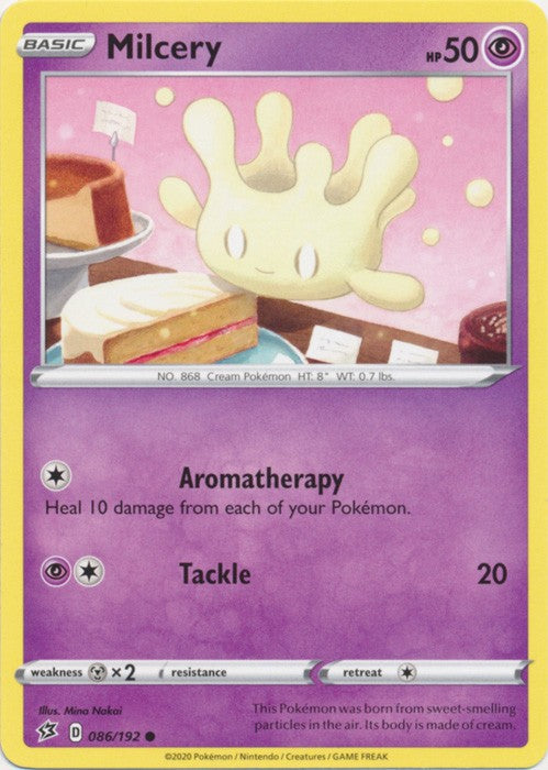 Milcery - 086/192 Pokemon » SWSH Rebel Clash Common