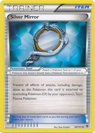 Silver Mirror 89/101 - Pokemon Plasma Blast Uncommon Trainer Card