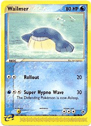 Pokemon Sandstorm Common Card - Wailmer 83/100