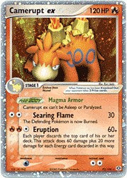 Pokemon EX Emerald Ultra Rare Card - Camerupt ex 92/106