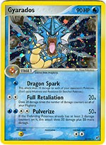 Pokemon EX Deoxys Holo Rare Card - Gyrados 8/107
