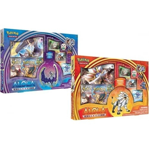 Lunala or Solgaleo Pokemon Alola Collection Box