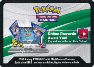Flygon EX XY61 - Pokemon Online Code Card