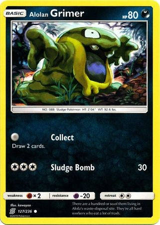 Alolan Grimer - 127/236 - Common Sun & Moon: Unified Minds