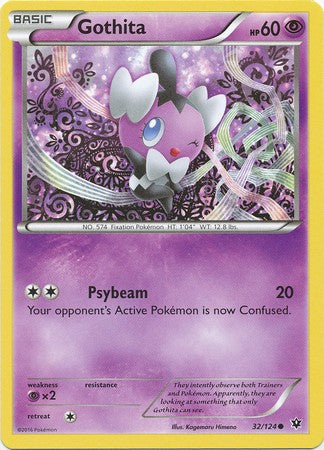 Gothita 32/124 Common - Pokemon XY Fates Collide Card