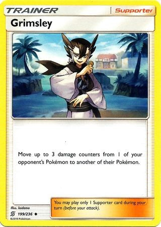 Grimsley - 199/236 - Uncommon Sun & Moon: Unified Minds
