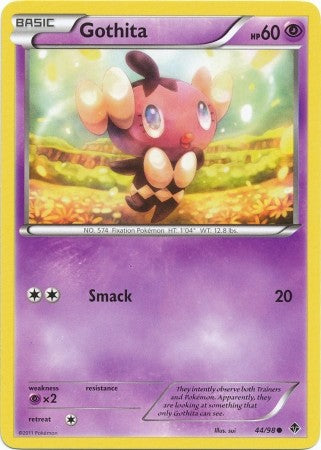 Pokemon Emerging Powers Common Card - Gothita 44/98
