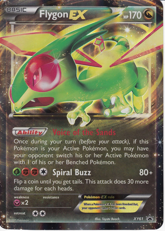 Flygon EX XY61 - Pokemon Ultra Rare Card