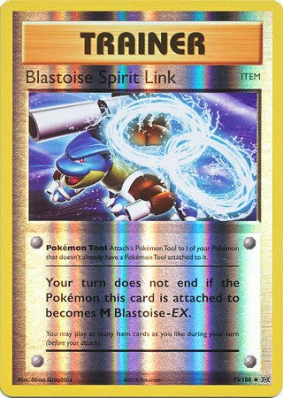 Blastoise Spirit Link 73/108 Uncommon - Reverse Pokemon XY Evolutions Single Card