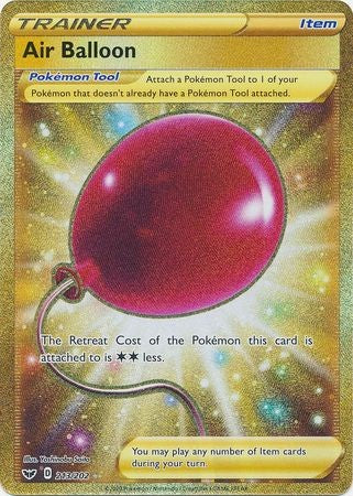 Air Balloon - 213/202 - Secret Rare Sword & Shield (Base Set) Singles